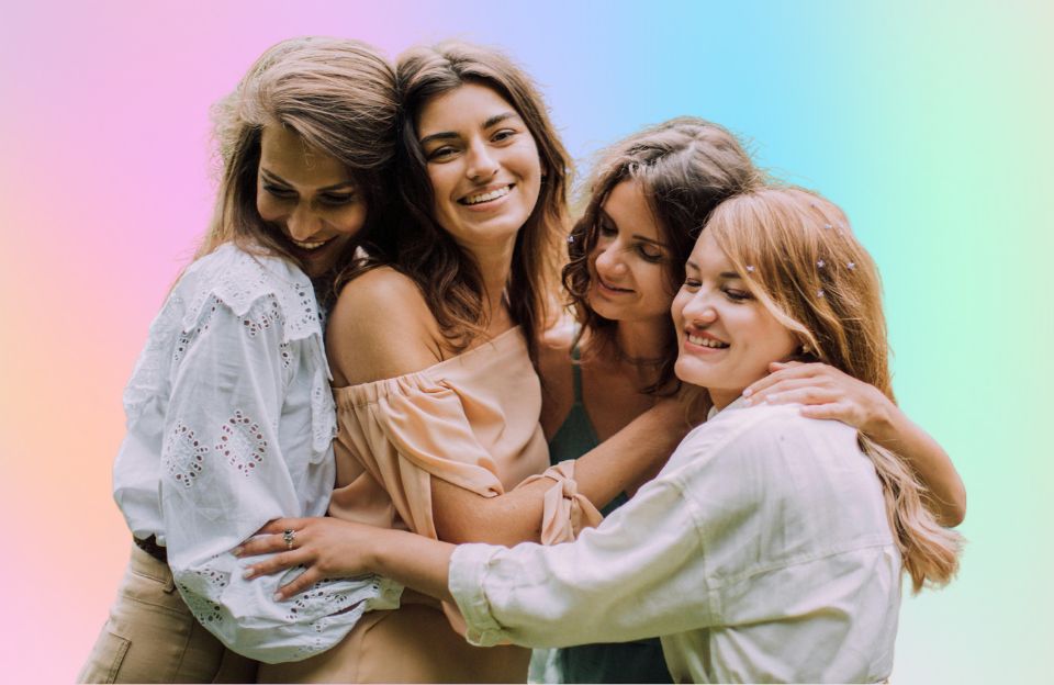 Group of ladies with hyperhidrosis